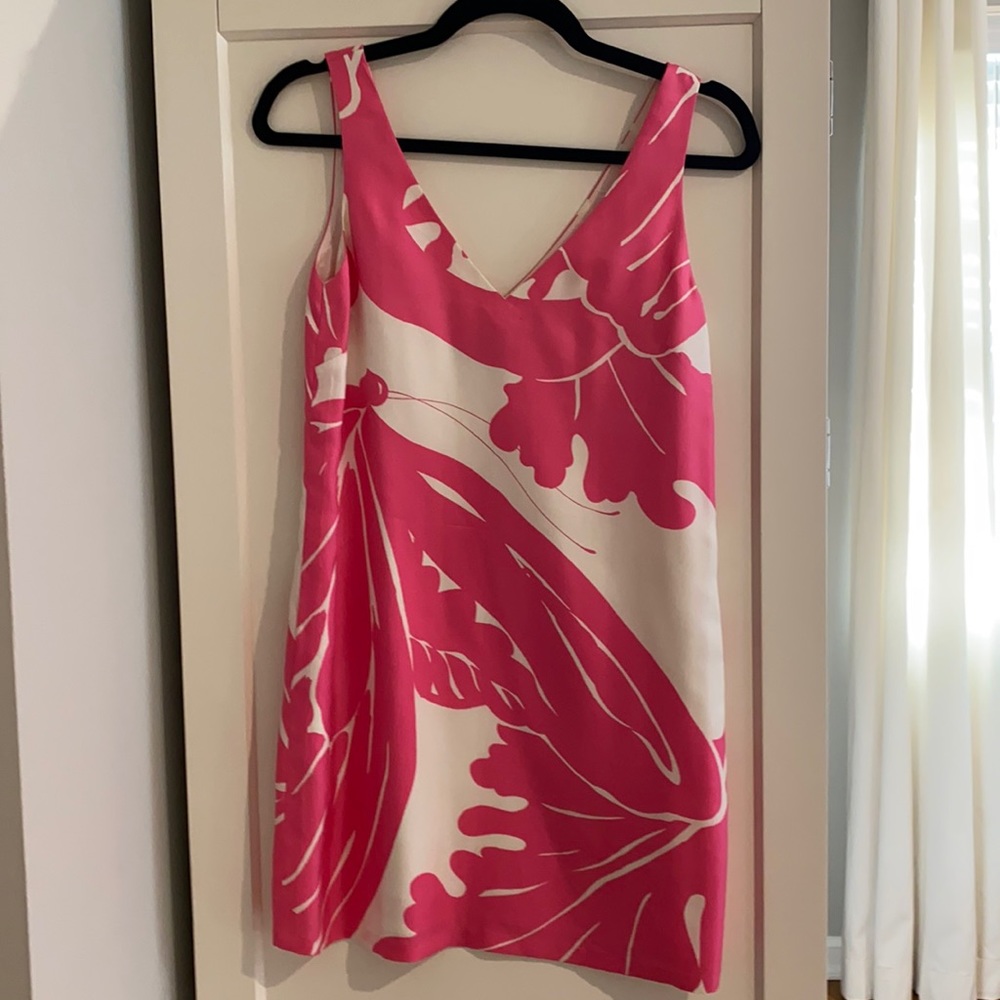 Tibi 100% silk VNeck dress